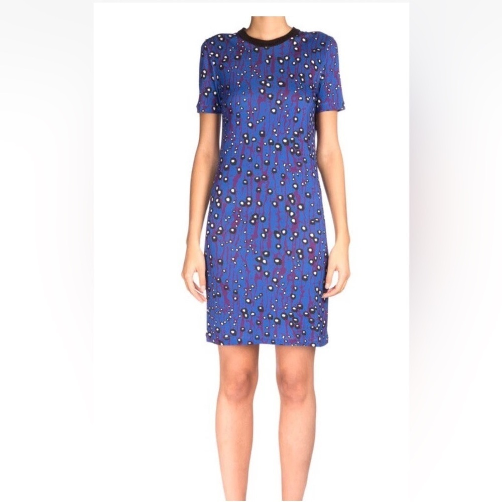 Carven Clara T shirt jersey Dress pull over super soft lightweight short sleeve